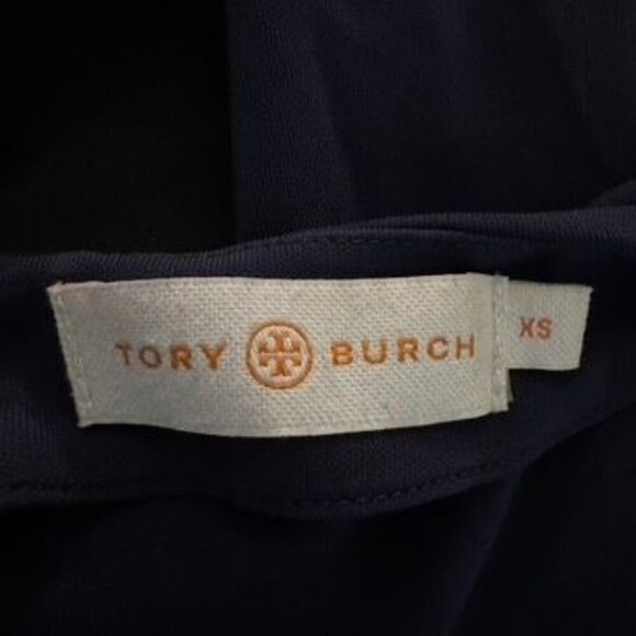 Tory Burch Dress Navy Blue size XS v-neck sleeveless jersey drres - Picture 6 of 9